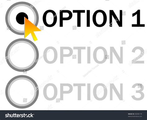 Options Menu Vector Illustration Stock Vector (Royalty Free) 30098179 ...