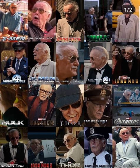 Stan Lee Cameos V1 | Stan lee cameo, Marvel superheroes art, Hulk marvel