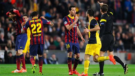 Barcelona vs. Atlético Madrid, 2014 UEFA Champions League: Atleti grab ...