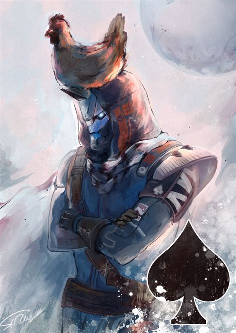 Cayde - 6 Fan Art (REDRAW) by VoidFury101 on DeviantArt