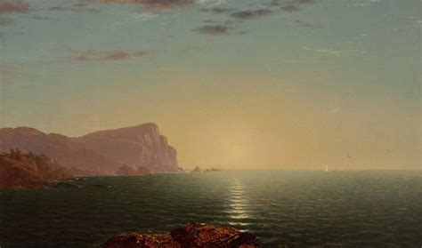 John Frederick Kensett (1816-1872) | New England Sunrise | 19th Century ...