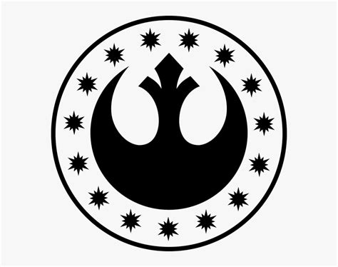 Star Wars New Republic Logo, HD Png Download - kindpng