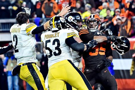 Mason Rudolph breaks silence regarding Steelers vs. Browns fight ...