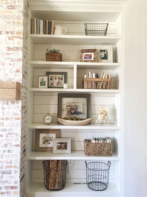 Rustic Built In Bookcases • Deck Storage Box Ideas