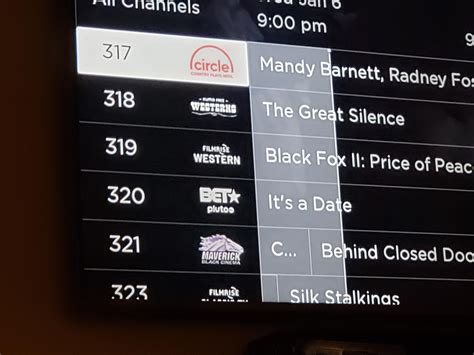 I'd like to have a list of Roku channels that appear in the guide, but ...