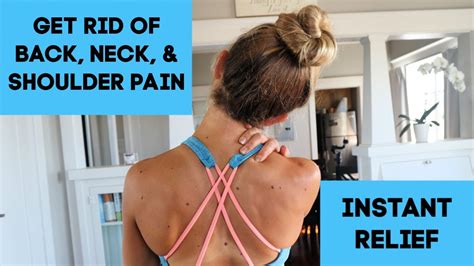 Instant Relief For Upper Back Pain l Neck Pain l and Shoulder Pain l ...