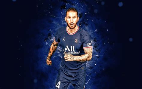 Download wallpapers Sergio Ramos, 4k, 2021, PSG, spanish footballers ...