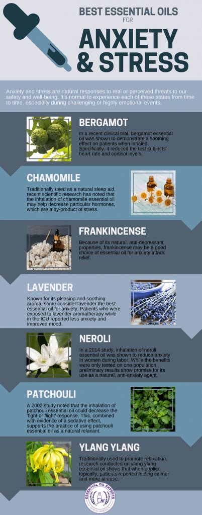 Top 7 Best Essential Oils for Anxiety & Stress You Should Try