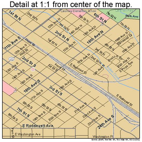 Nampa Idaho Street Map 1656260