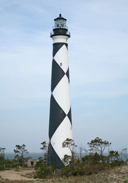 Cape Lookout Lighthouse, North Carolina at Lighthousefriends.com