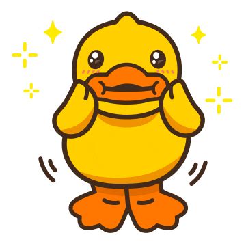 Happy Sticker by B.Duck - Find & Share on GIPHY | Abc coloring pages ...