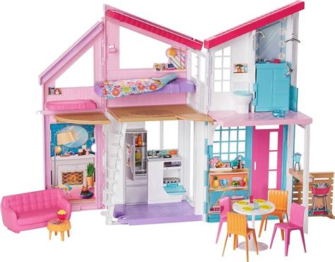 Barbie Dream House Playset Mansion Malibu House Luxury Villa Holiday ...