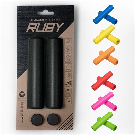 RUBY SILICONE MTB GRIPS - Hermanus Cycles