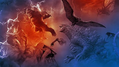 Godzilla vs Kong: Monsterverse Wallpaper by Thekingblader995 on DeviantArt