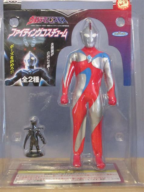 Ultraman Cosmos Fighting Costume Action Figure (Banpresto 2001) NIB ...