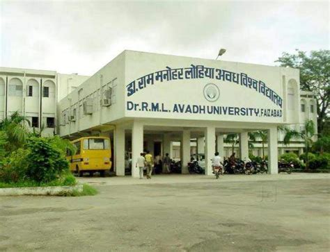 Dr. Ram Manohar Lohia Avadh University, Courses, Fees, 2024-25