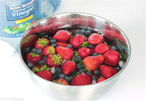 Prep Your Fruit with Vinegar Fruit Wash - Pretty Providence