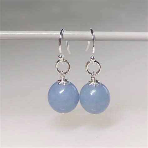 Angelite Jewelry - Etsy