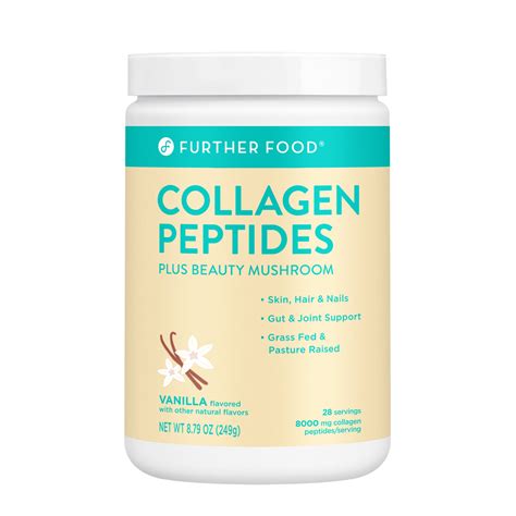 Vanilla Collagen Peptides Powder | Further Food