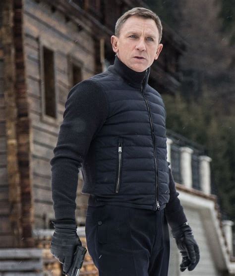 James Bond Spectre Jacket | James Bond Puffer Jacket