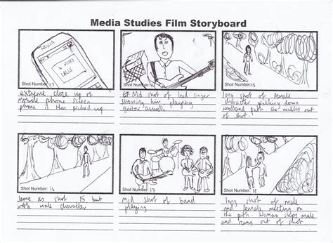 Kris Barnard Media A2: Music Video Storyboard | Video storyboard ...