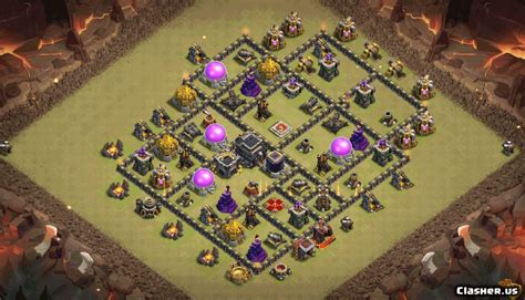 [Town Hall 9] TH9 War/Trophy base #23B47D98 [With Link] [2-2023 ...