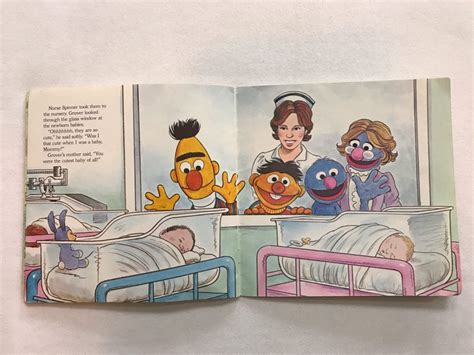 A Visit to the Sesame Street Hospital 1985 Book for Kids Book | Etsy