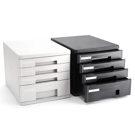 Aliexpress.com : Buy Deli 9772 9773 Plastic Desk File cabinet documents ...