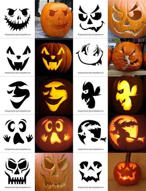 Create Your Own Pumpkin Carving Templates, Skip To Start Of List.