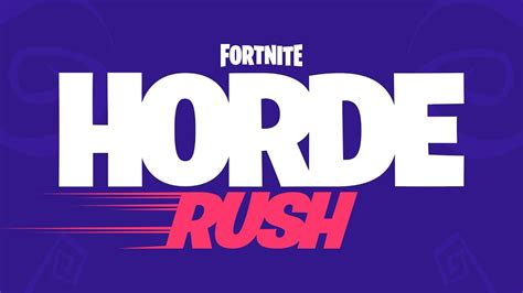 Fortnite: Return of Horde Rush LTM + New Map