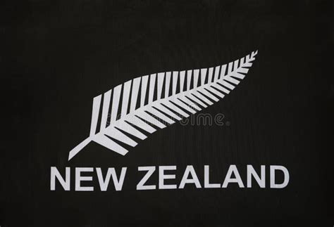 Silver fern Flag stock photo. Image of country, quot - 218011194