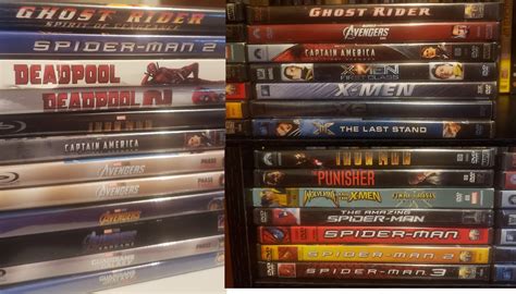 My Marvel film collection : r/Marvel