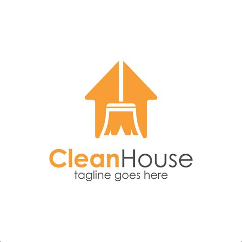 Clean House logo design template simple and unique, soft color. perfect ...