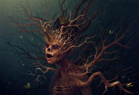 ArtStation - Wooden monster