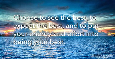 The Daily Motivator - Being your best