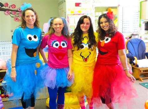 sesame street costumes adults Cookie Monster, Elmo, Big Bird, Abby ...