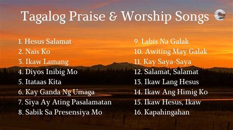 Best Tagalog Praise & Worship Songs | Volume 1 - YouTube Music