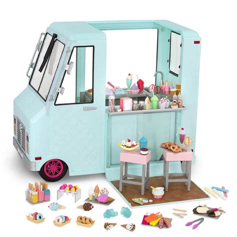 Our Generation Sweet Stop Ice Cream Truck - Blue - R Exclusive | Toys R ...