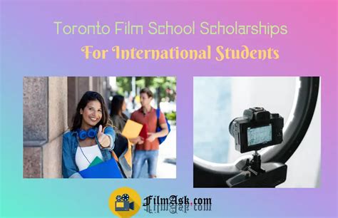 Toronto Film School Scholarships For International Students - Film Ask