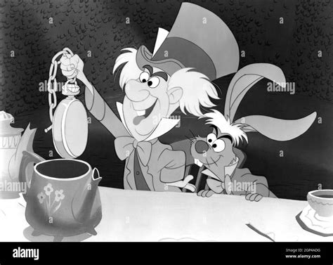 Alice alice in wonderland 1951 Black and White Stock Photos & Images ...