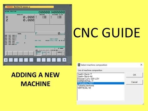 Fanuc CNC GUIDE – Adding a new machine | CNC-ART