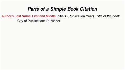 [56] Simple Apa Citation Format