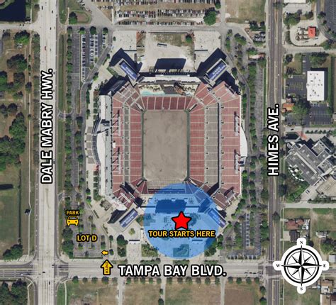 Tour Directions & Parking — Raymond James Stadium