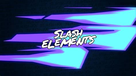 Slash Elements // After Effects, After Effects Project Files | VideoHive