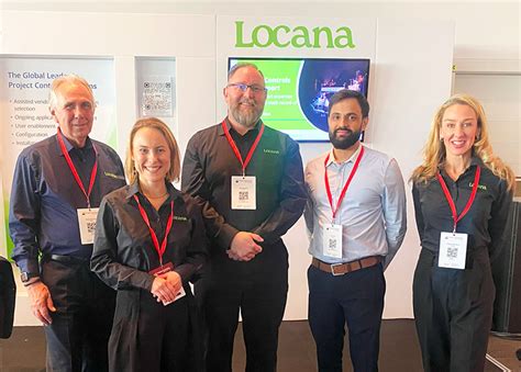 Locana Takes Centre Stage: Navigating the Project Controls Expo - Locana