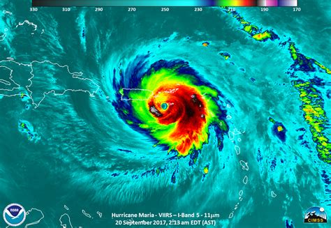 Hurricane Maria makes landfall in Puerto Rico — CIMSS Satellite Blog, CIMSS