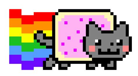 Nyan Cat Pixel art YouTube - origami letters png download - 1800*1000 ...