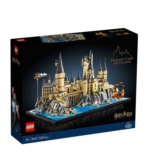 LEGO® HARRY POTTER 76419 HOGWARTS CASTLE AND GROUNDS, AGE 18+, BUILDING ...