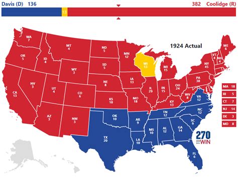 Presidential Election of 1924 - 270toWin