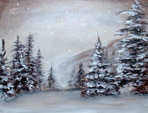 Calendar | Diy canvas art painting, Winter painting, Forest painting